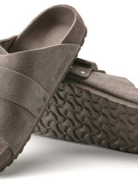 Birkenstock Kyotos full suade body on shoe